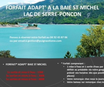 FORFAIT ADAPT SERRE-PONCON 2022